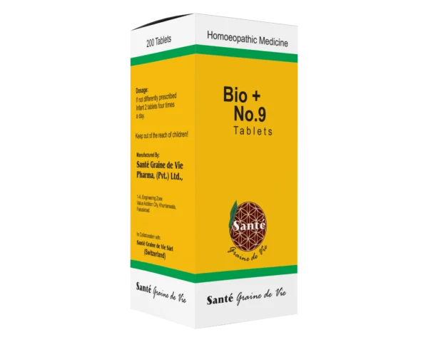 Bio + No 09 - For Dysentery