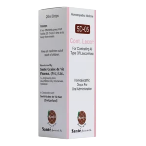 SD-05 CONT. LECORR - For combating all types of leucorrhoea