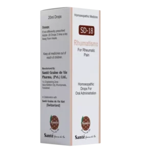 SD-18 RHUMATISMO - For Rheumatic pain
